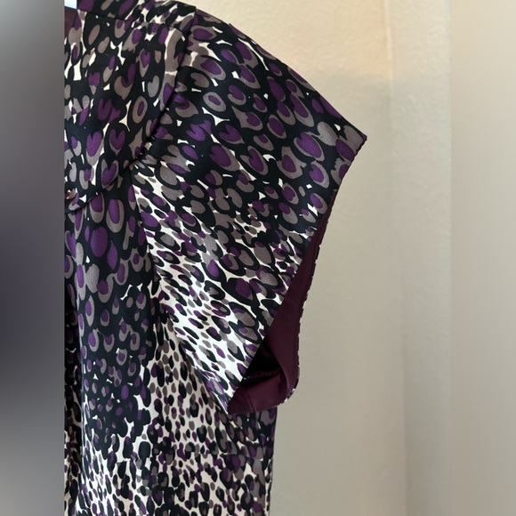 Nanette Lepore Leopard Print Silk Dress with Pockets - Picture 2 of 7
